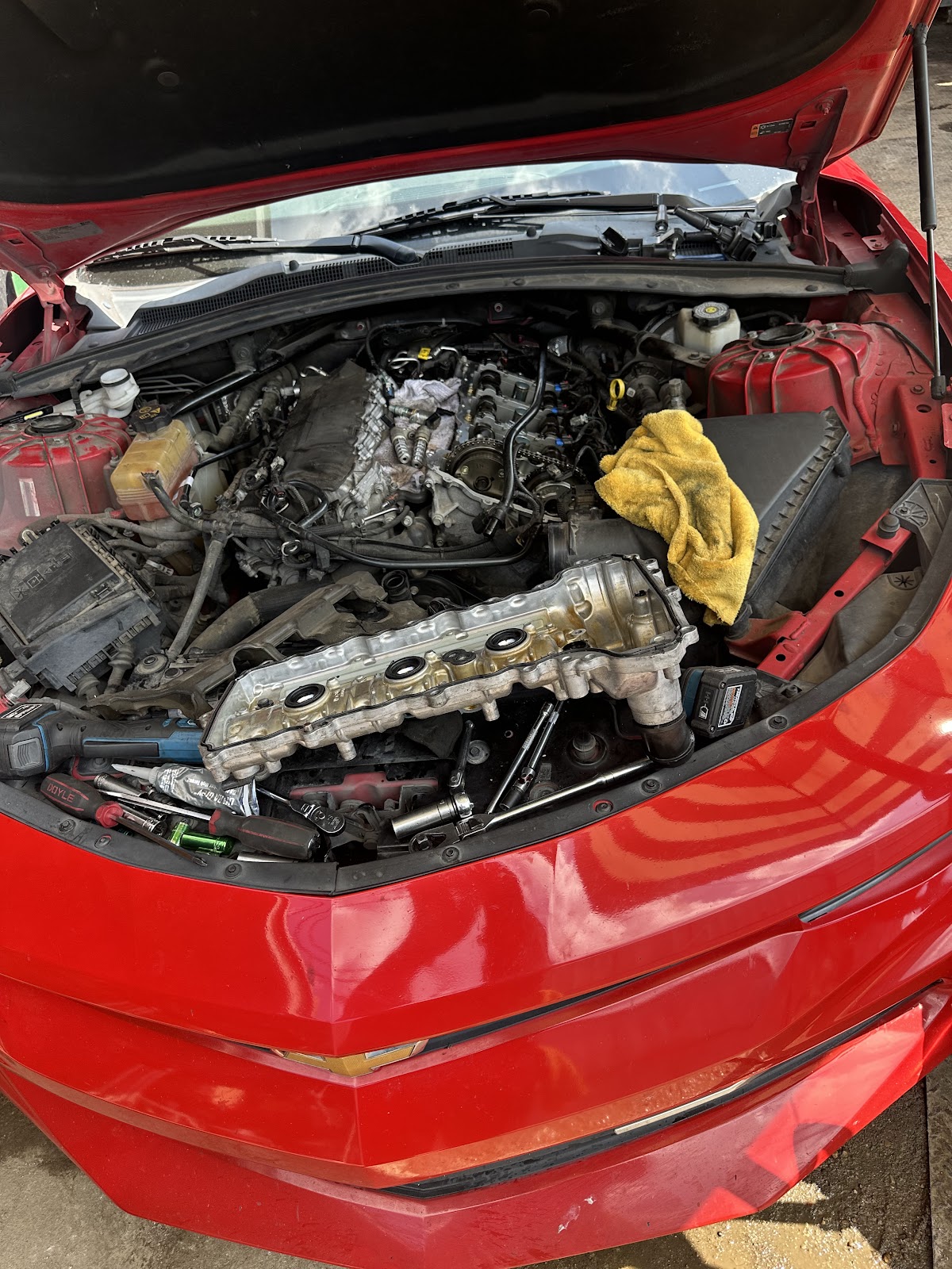 Professional mechanic work